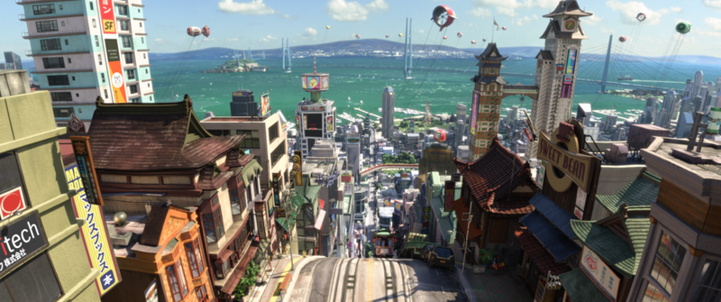 Illustration for article titled A Tour of 'San Fransokyo,' the Hybrid City Disney Built for Big Hero 6
